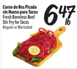 El Super Fresh Boneless Beef Stir Fry for Tacos offer