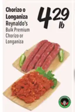 El Super Bulk Premium Chorizo or Longaniza offer