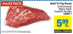 Foodmaxx Beef Tri-Tip Roast offer
