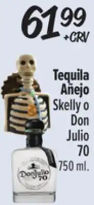 El Super Skelly o Don Julio 70 Tequila offer