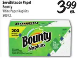 El Super White Paper Napkins offer