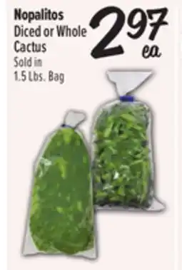 El Super Diced or Whole Cactus offer