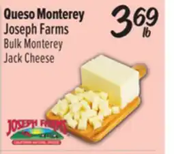El Super Joseph Farms Bulk Monterey Jack Cheese offer