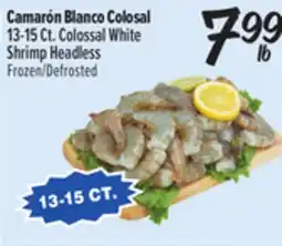 El Super 13-15 Ct. Colossal White Shrimp Headless offer