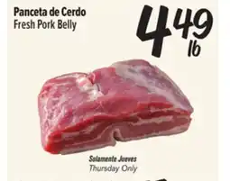 El Super Fresh Pork Belly offer