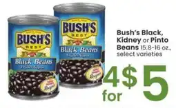 Albertsons Bush's Black, Kidney or Pinto Beans offer