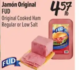 El Super FUD Original Cooked Ham Regular or Low Salt offer