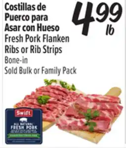 El Super Fresh Pork Flanken Ribs or Rib Strips offer