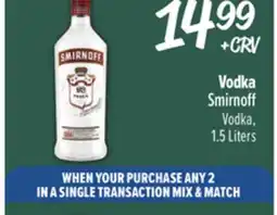 El Super Vodka offer