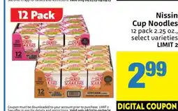 Foodmaxx Nissin Cup Noodles offer