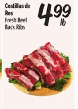 El Super Fresh Beef Back Ribs offer