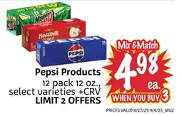 Foodmaxx Pepsi Products offer