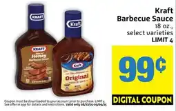 Foodmaxx Kraft Barbecue Sauce offer