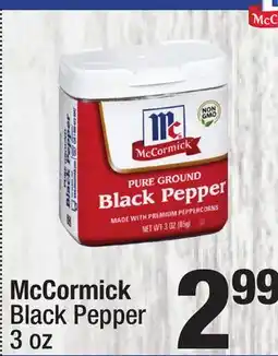 Super King Markets McCormick Black Pepper offer