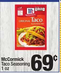 Super King Markets McCormick Taco Seasoning offer