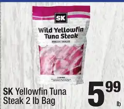 Super King Markets SK Yellowfin Tuna Steak offer