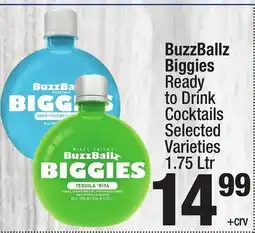 Super King Markets BuzzBallz Biggies Ready to Drink Cocktails offer