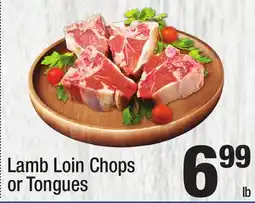 Super King Markets Lamb Loin Chops or Tongues offer