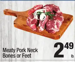 Super King Markets Meaty Pork Neck Bones or Feet offer