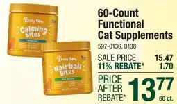 Menards 60-Count Functional Cat Supplements offer