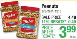 Menards Peanuts offer