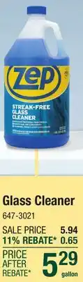 Menards Glass Cleaner offer