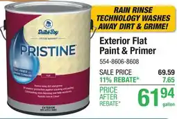 Menards Exterior Flat Paint & Primer offer