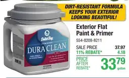 Menards Exterior Flat Paint & Primer offer