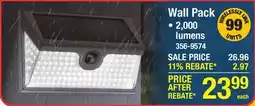 Menards Wall Pack Sola Security Lighting offer