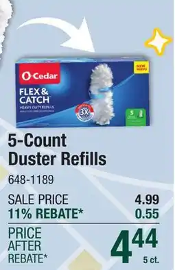 Menards 5-Count Duster Refills offer