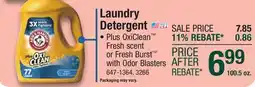 Menards Laundry Detergent offer