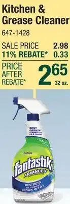 Menards Kitchen & Grease Cleaner offer