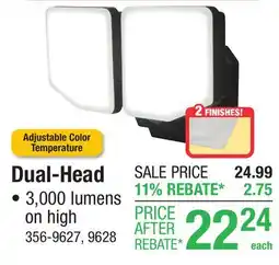 Menards Dual-Head offer