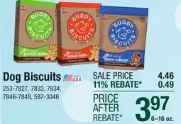 Menards Dog Biscuits offer