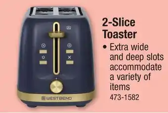 Menards 2-Slice Toaster offer