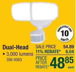 Menards Dual-Head offer