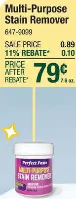 Menards Multi-Purpose Stain Remover offer