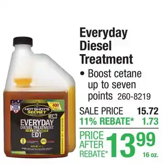 Menards Everyday Diesel Treatment offer