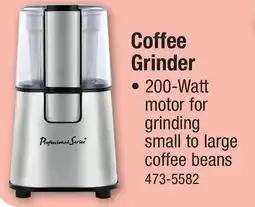 Menards Coffee Grinder offer