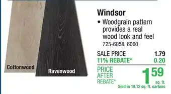 Menards Windsor offer