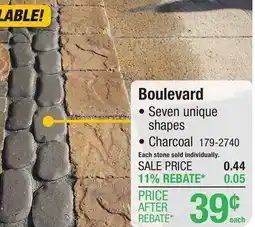 Menards Boulevard Paver offer