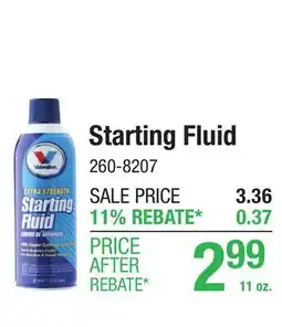 Menards Starting Fluid offer