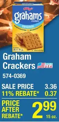 Menards Graham Crackers offer