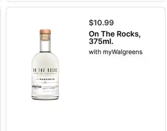 Walgreens On The Rocks, 375ml offer