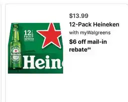 Walgreens 12-Pack Heineken offer