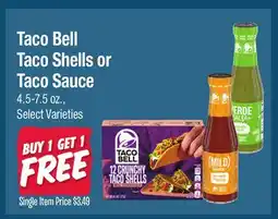 Jewel-Osco Taco Bell Taco Shells or Taco Sauce offer