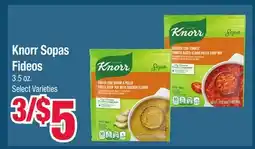Jewel-Osco Knorr Sopas Fideos offer