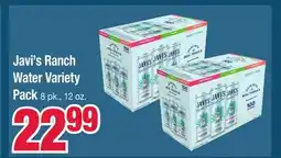 Jewel-Osco Javi's Ranch Water Variety Pack offer