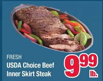 Jewel-Osco USDA Choice Beef Inner Skirt Steak offer