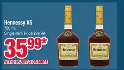 Jewel-Osco Hennessy VS offer